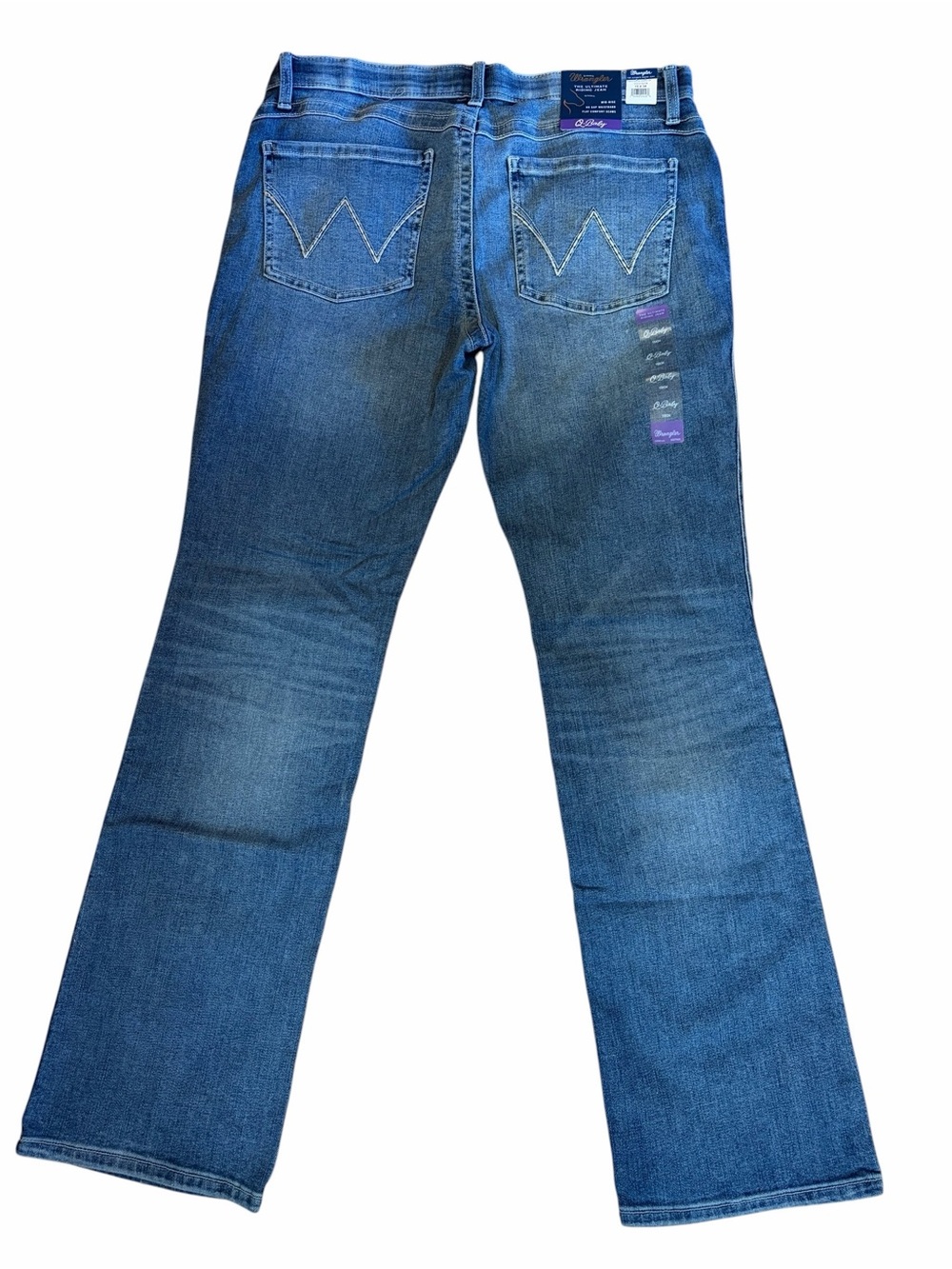 Wrangler Q Baby Ultimate Horse Equestrian Riding Jeans 15 x 34 mid rise NWT